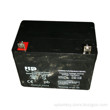 Rechargeable Sealed Lead Acid Battery 12V 60ah